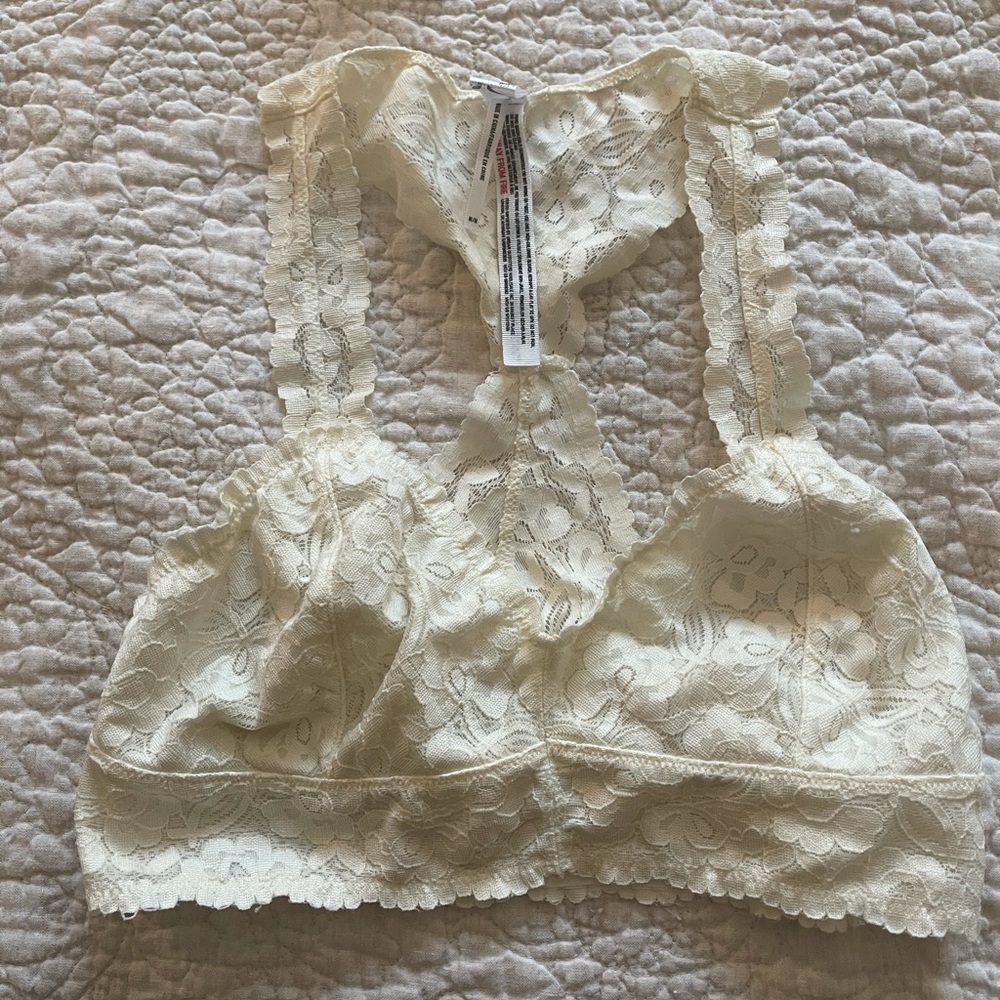 Free People Racerback Bra Bralette NEW Size M